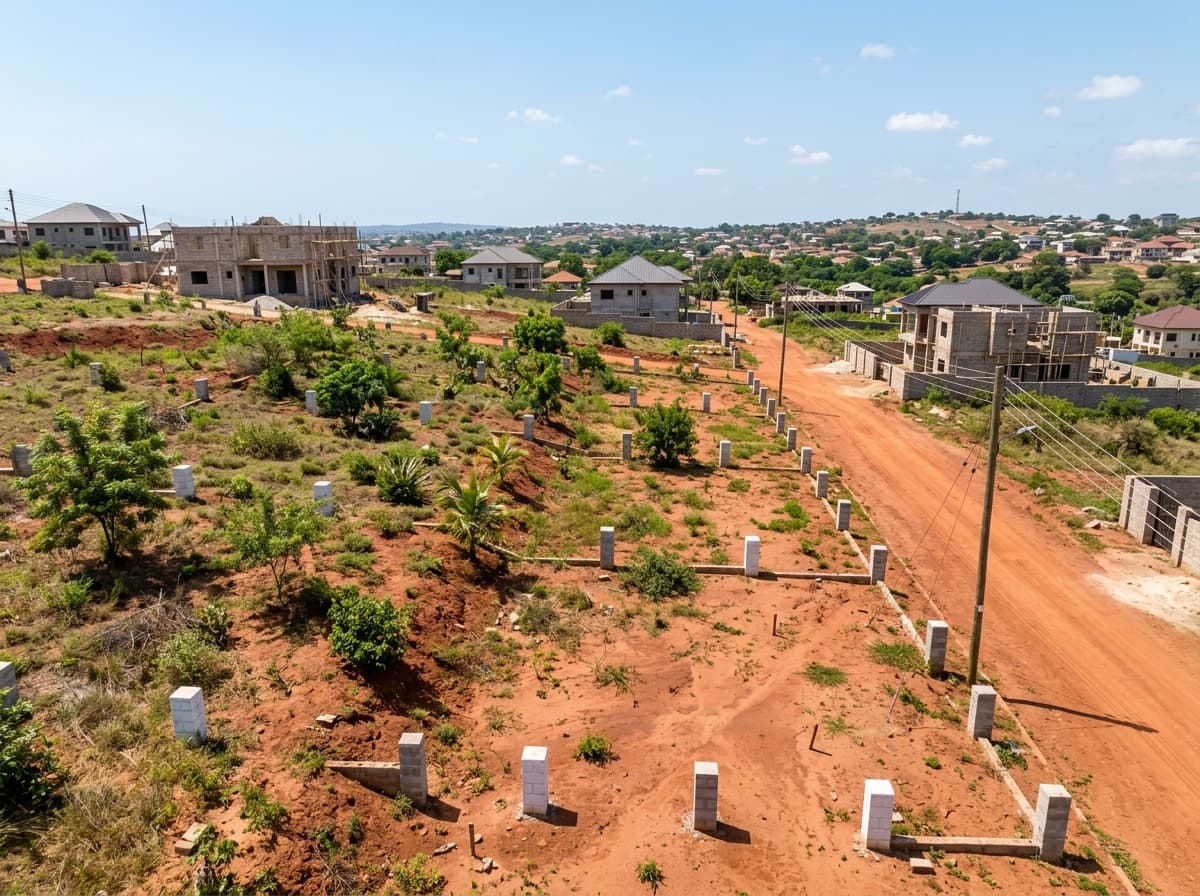 2 Plots at Brekusu, Greater Accra